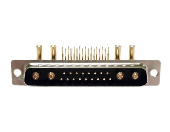 大電流 21W4 公頭 彎插板 黑膠連接器 大電流 21W4 公頭 彎插板 黑膠連接器