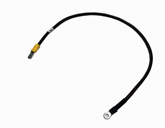 功率線 2H-OT端子5.5-4S+250T(公插片)+UL1015#12 L=400mm 功率線 2H-OT端子5.5-4S+250T(公插片)+UL1015#12 L=400mm