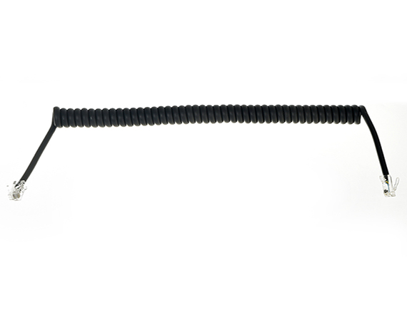 彈簧線4P電話線 用于航空工業(yè)設備0. 5M 1M 1.5M 彈簧線4P電話線 用于航空工業(yè)設備0. 5M 1M 1.5M