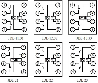 JDL-31內(nèi)部接線圖